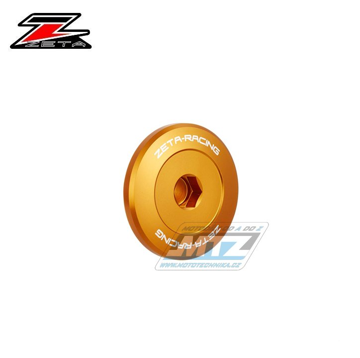 Zátky motoru Yamaha FZ07 / 15-17 + MT07 / 14-20 + FZ09 / 14-17 + MT09 / 14-20 + XSR700 / 18-19 + TENERE700 / 20-21 + TRACER900 / 18-20 + XSR900 / 16-20 - zlatá