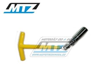 Klíč na svíčku 14mm - "T-klíč" s dvojitým kloubem