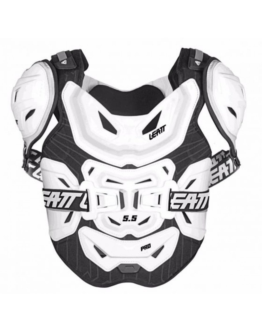 Chránič hrude Leatt 5,5 Pro white