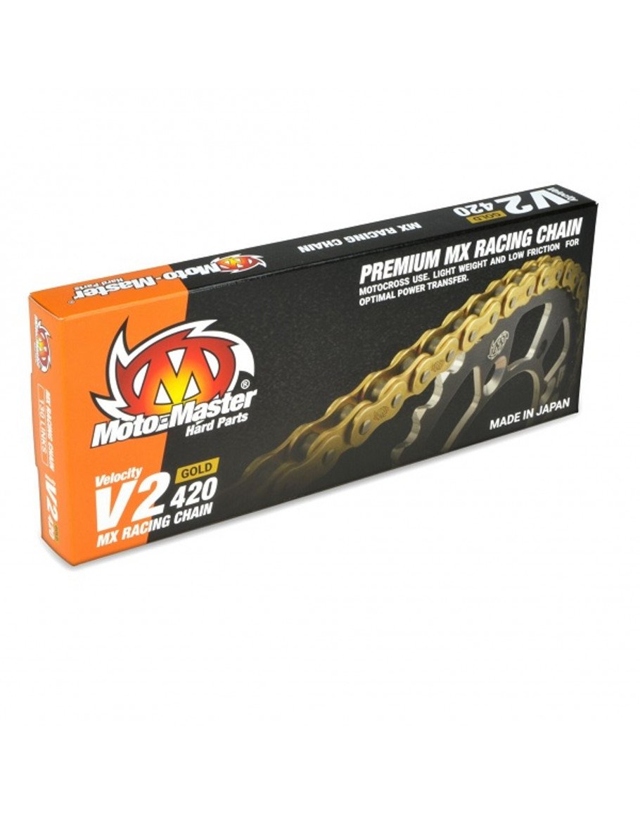 Reťaz Moto-master V2 gold 420