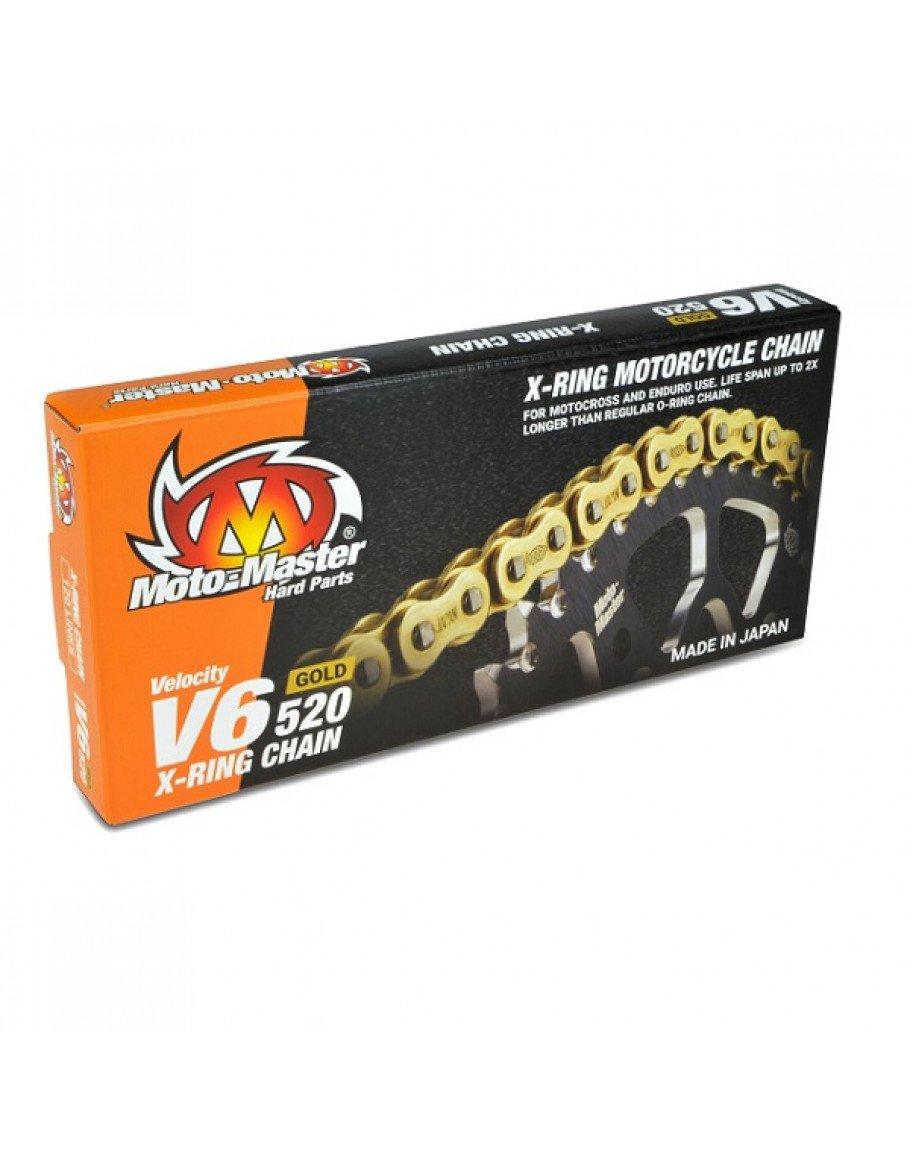 Reťaz Moto-master V6 X-ring gold 520
