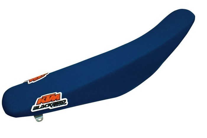 Potah sedla KTM SX+SXF / 16-18 + EXC+EXCF / 17-19 - modrý (typ potahu BLUE MOON)