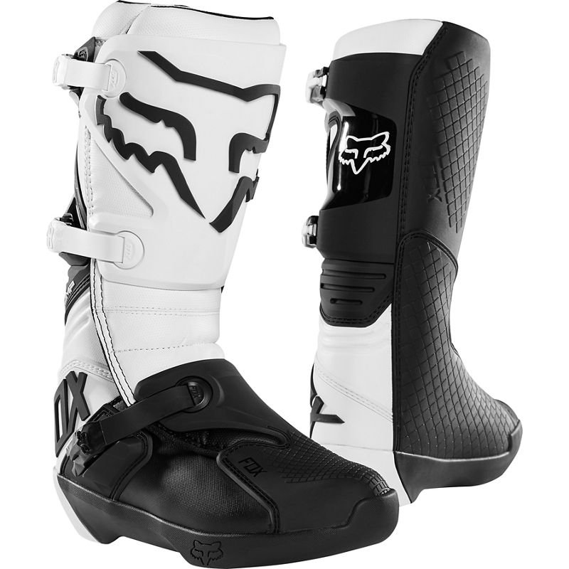 Topánky jazdecké offroad FOX COMP - biele