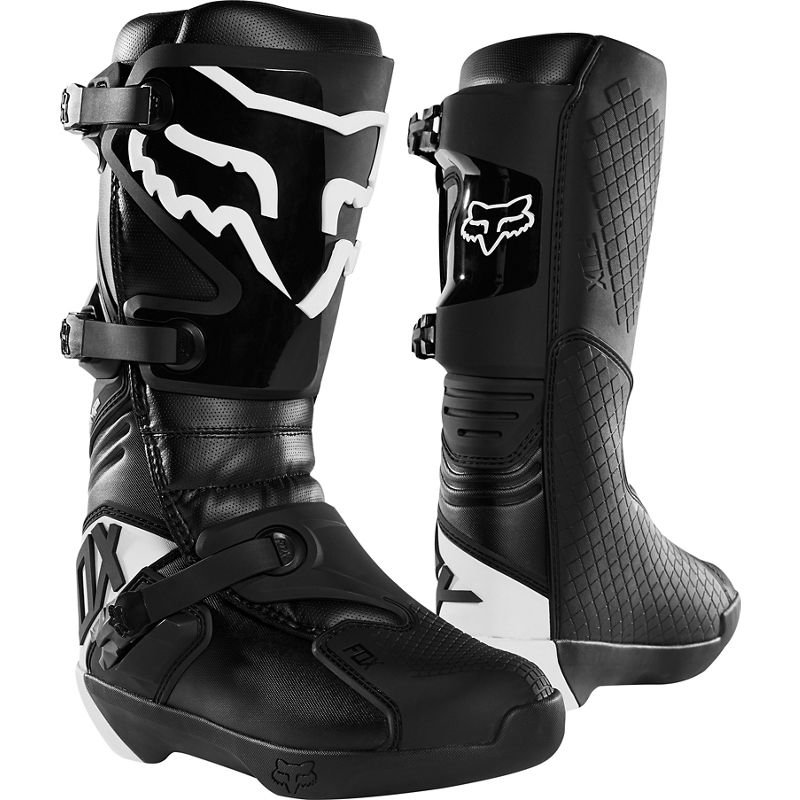 Topánky jazdecké offroad FOX COMP - čierne