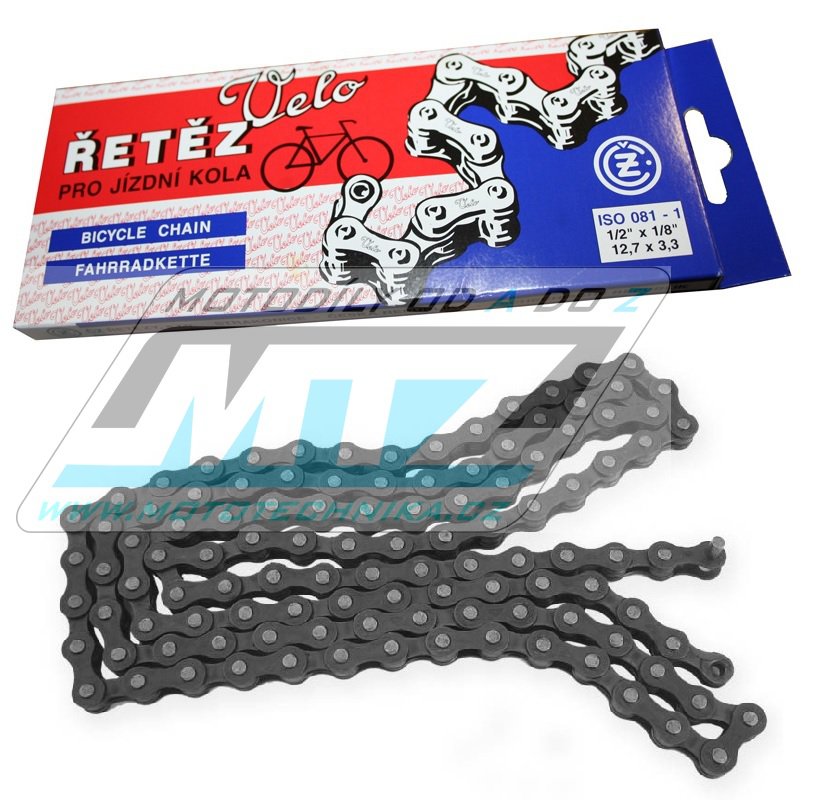 Reťaz ČZ 081 - 1 / 2x1 / 8 (116článků) - Babetta šliapací pohon
