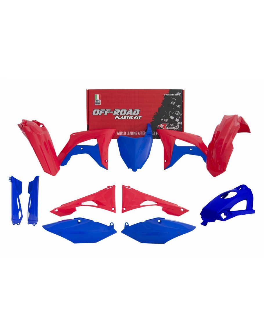 Sada plastov CRF 450 2019-2020, CRF 250 2019-2021 modro-červená