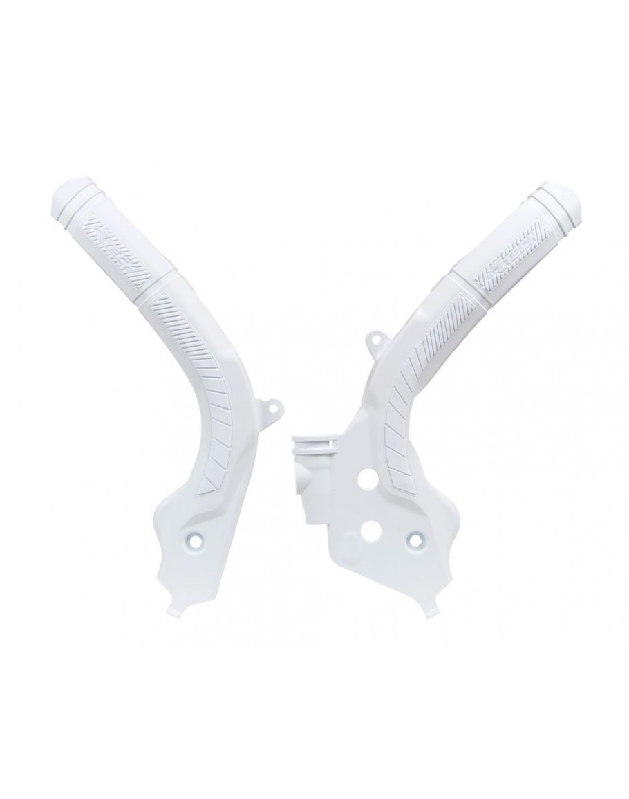 Chrániče rámu Rtech Husqvarna TC/FC 16-18, TE/FE 17-19,KTM SX/SX-F 16-18, EXC/EXC-F 17-19 biele