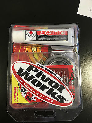 Sada ložísk a gufier krku riadenia Honda CRF250 2014-2017 / CRF450 2013-2016 Pivot Works
