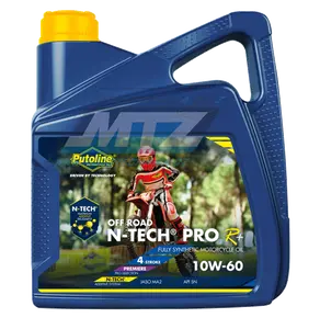 Olej motorový motocyklový Putoline N-TECH PRO OFFROAD 10W/60 (balení 4L)