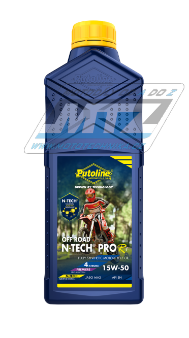 Olej motorový motocyklový Putoline N-TECH PRO OFFROAD 15W/50 (balení 1L)