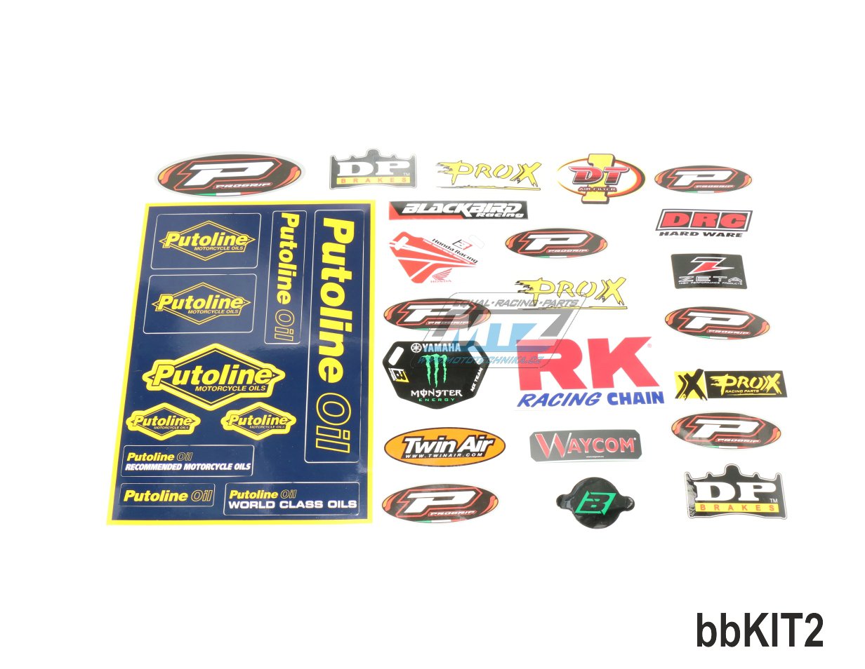 Sada nálepiek "Sponzor Stickers" 20ks