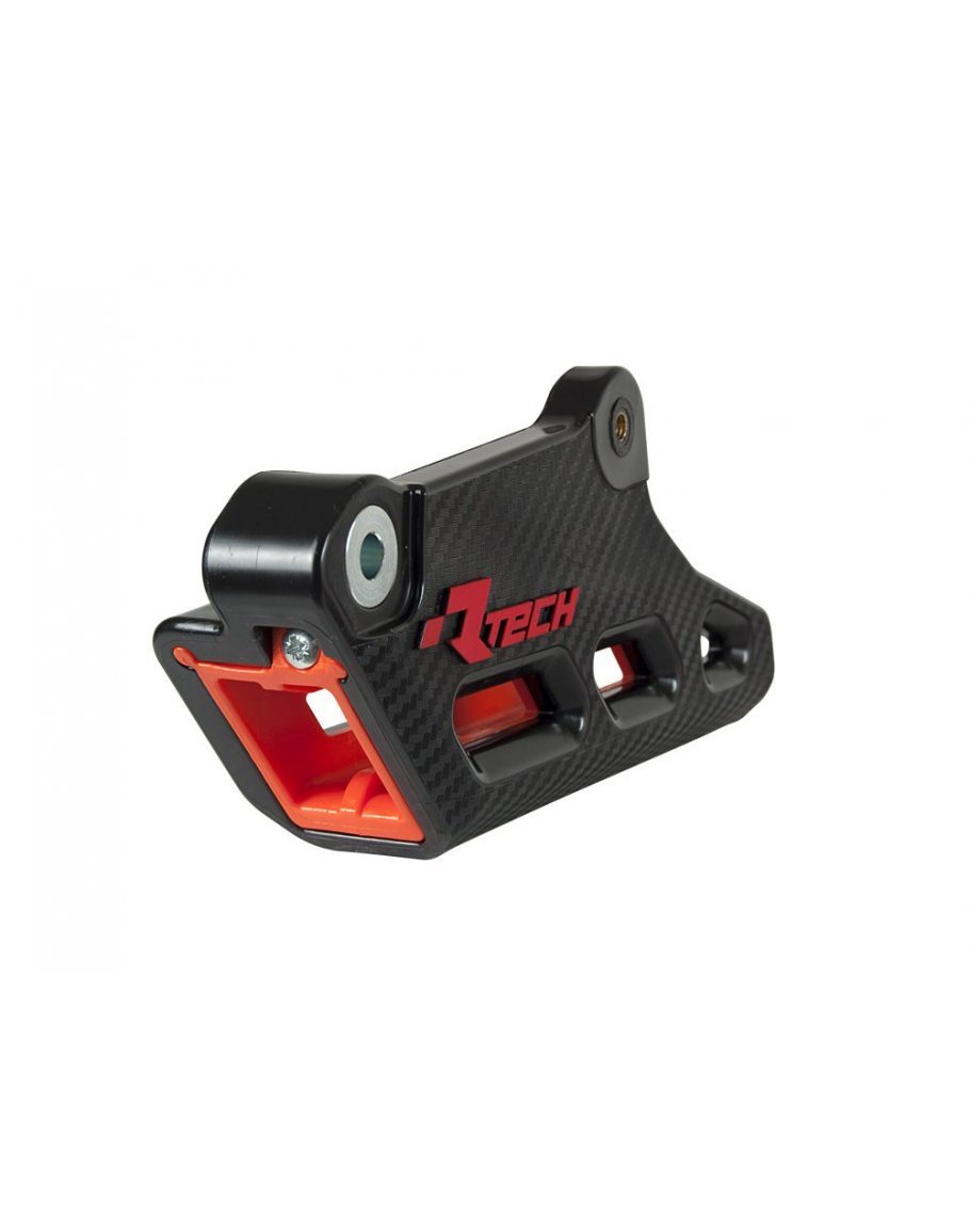 Kompletné zadné vodítko reťaze R-tech KTM/HUSQVARNA/Gas-Gas 2011-2023 oranžovo-čierne