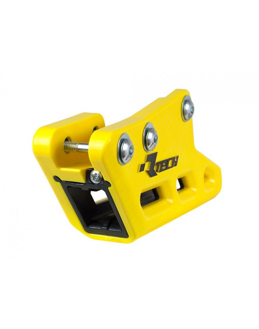 Kompletné zadné vodítko reťaze R-tech RM 125/250 1999-2008,RMZ 250 2007-2018, RMZ 450 2005-2017 žlté