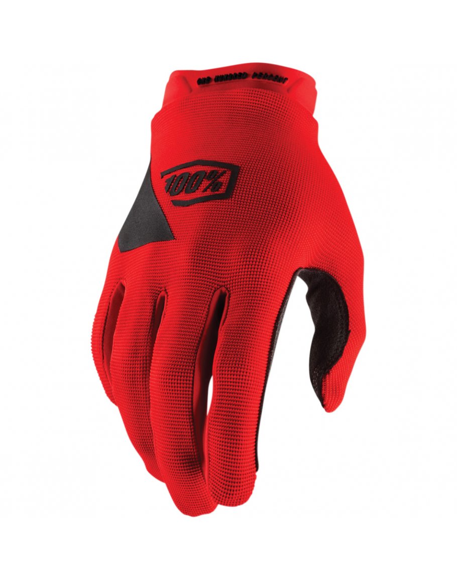 Rukavice 100% RIDECAMP red