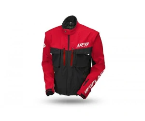 UFO TAIGA Enduro bunda čierno-červená