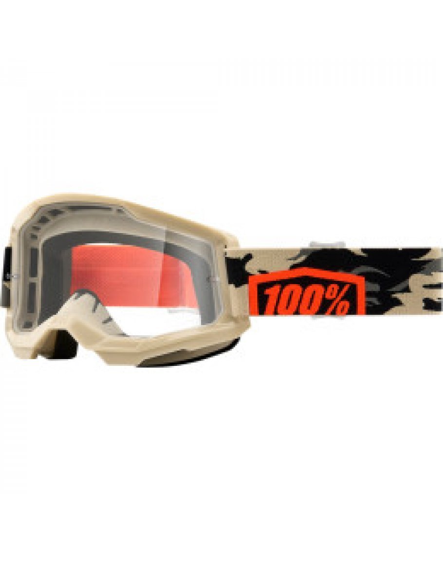 100% Strata 2 Kombat s čírym sklom