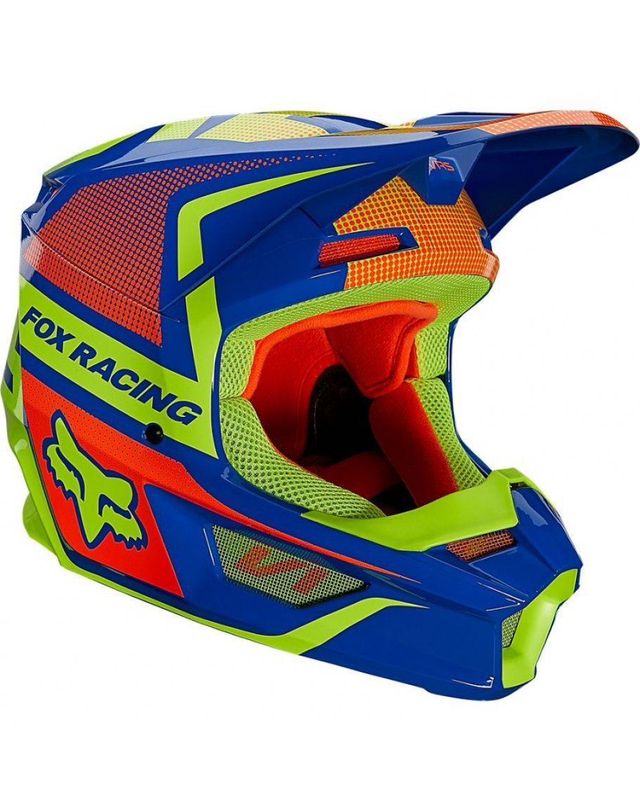 Prilba FOX V1 Oktiv blue