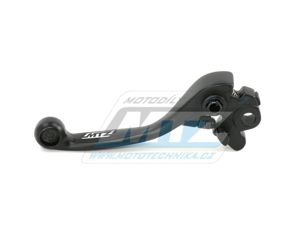 Páčka brzdy - Yamaha YZ85 + YZ125 + YZ250 + YZF250 + YZF426 + YZF450 + WRF250 + WRF426 + WRF450 + Suzuki RM85 + RM125 + RM250 + RMZ250 + RMZ450 + Kawasaki KX65 + KX85 + KX125 + KX250 + KXF250 + KXF450 - farba čierna