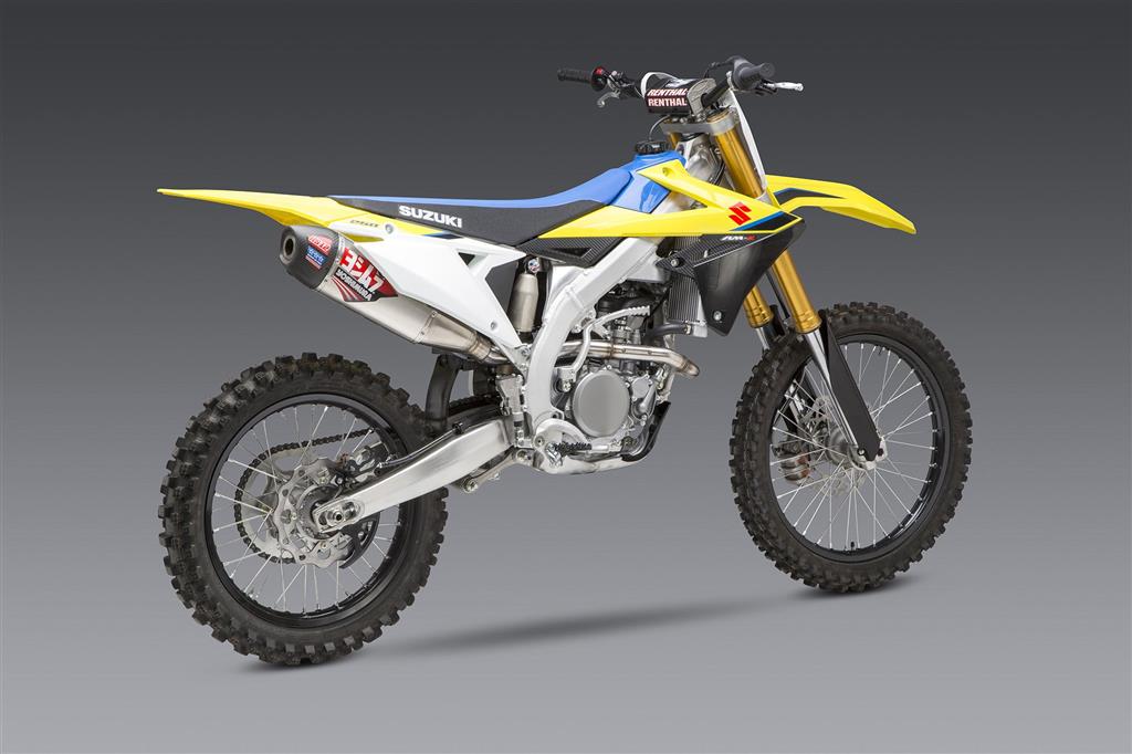 Komplet výfuk RS12 - Steel SUZUKI RM-Z250 2019-2023, SIGNATURE RS12 FS SS-AL-CF