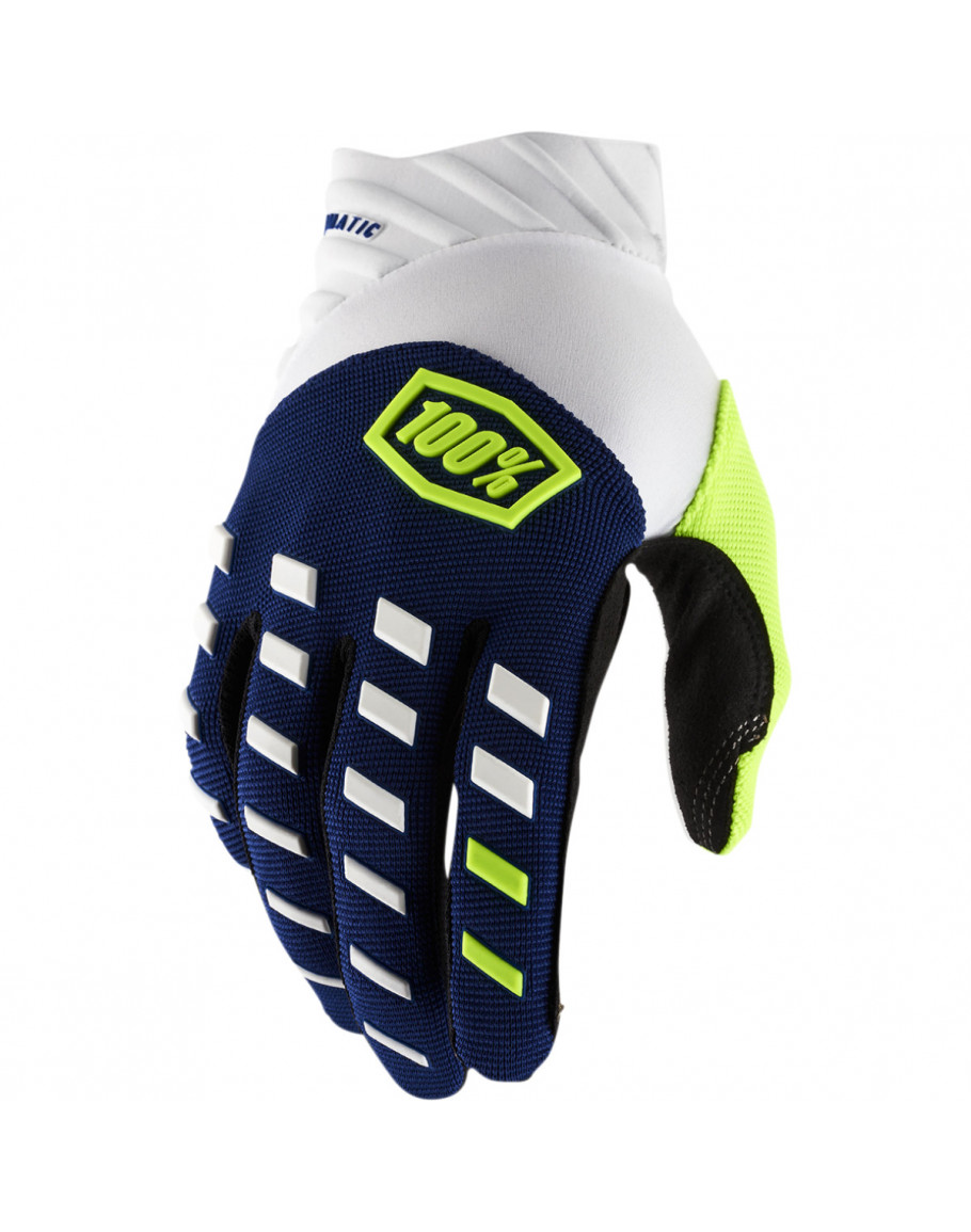 Rukavice 100% Airmatic navy/white