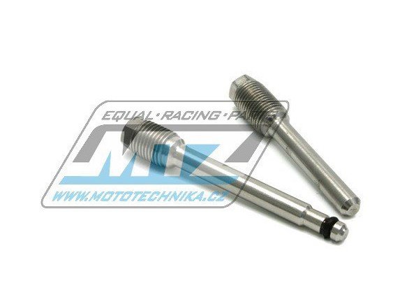 Sada nerezových čapov brzdiča Nissin (2 ks) - Honda CR125R+CR250R/02-07 + CRF250R/04-18 + CRF450R/02-18 + CRF450RX/17-18 + CRF450L/ C04 / 05-17 + CRF250F/ 19-21 + Suzuki RM125+RM250/ 05-08 + RMZ250+RMZ450/ 08-20
