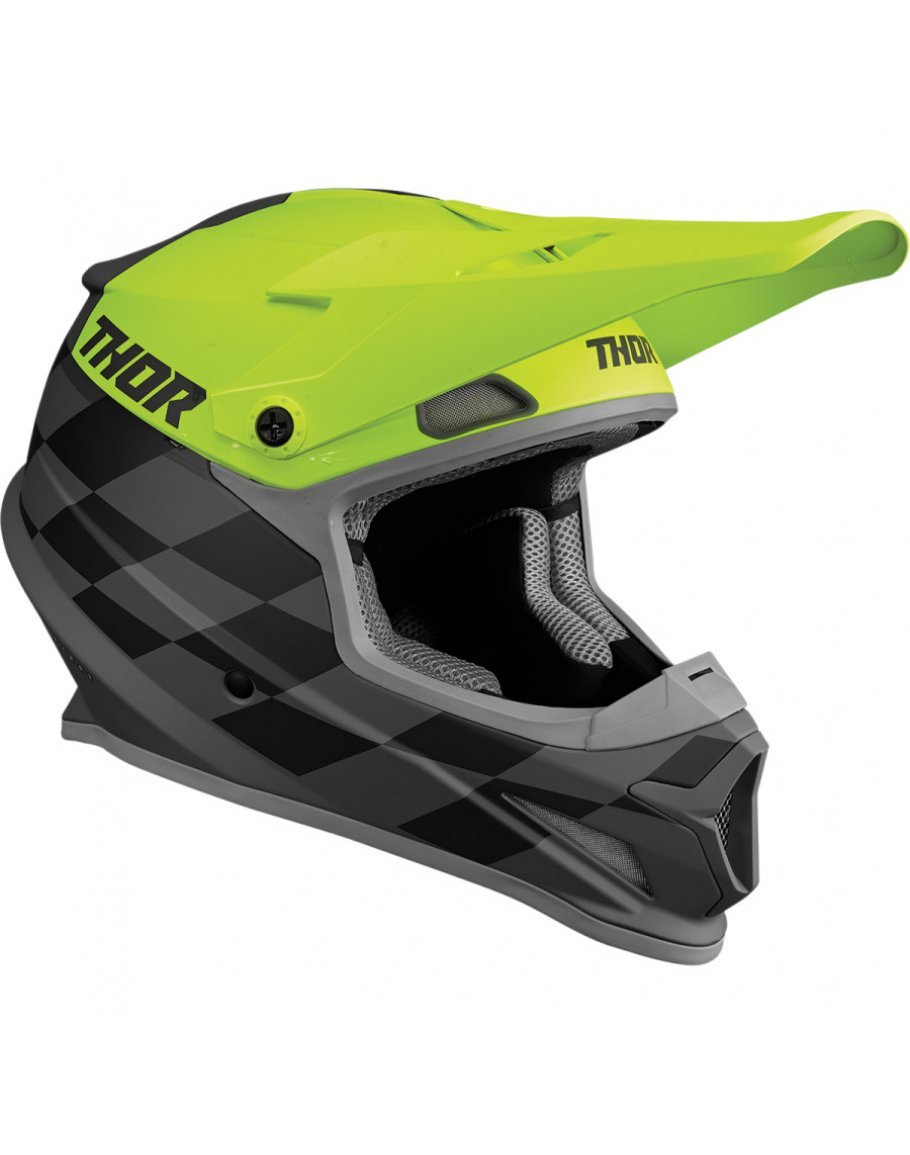 Prilba Thor Sector BIRDROCK GRAY/ACID
