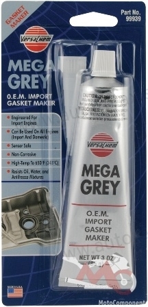VERSACHEM Silikón šedý 85g v tube od -73 do 343`C