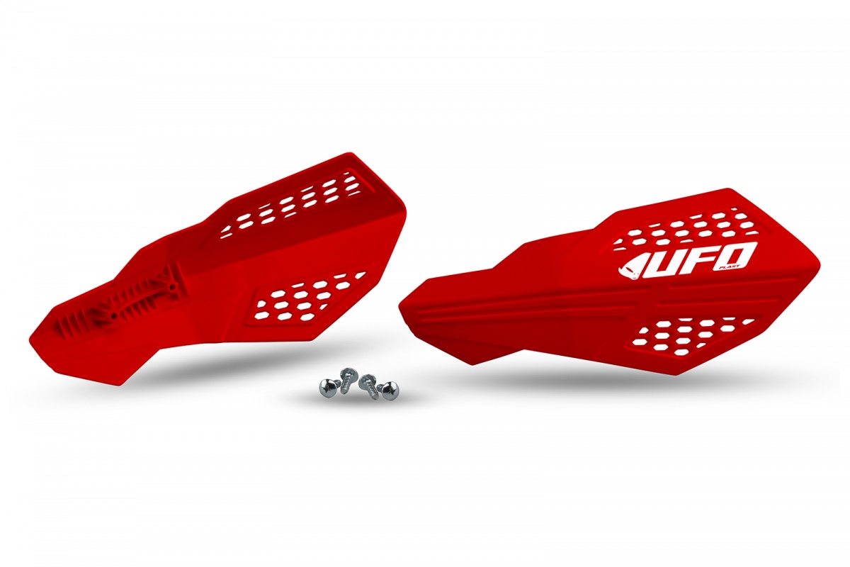 UFO Chrániče páčok Honda CRF 250,450R-RX 2021-2023 pre OEM úchyt červená