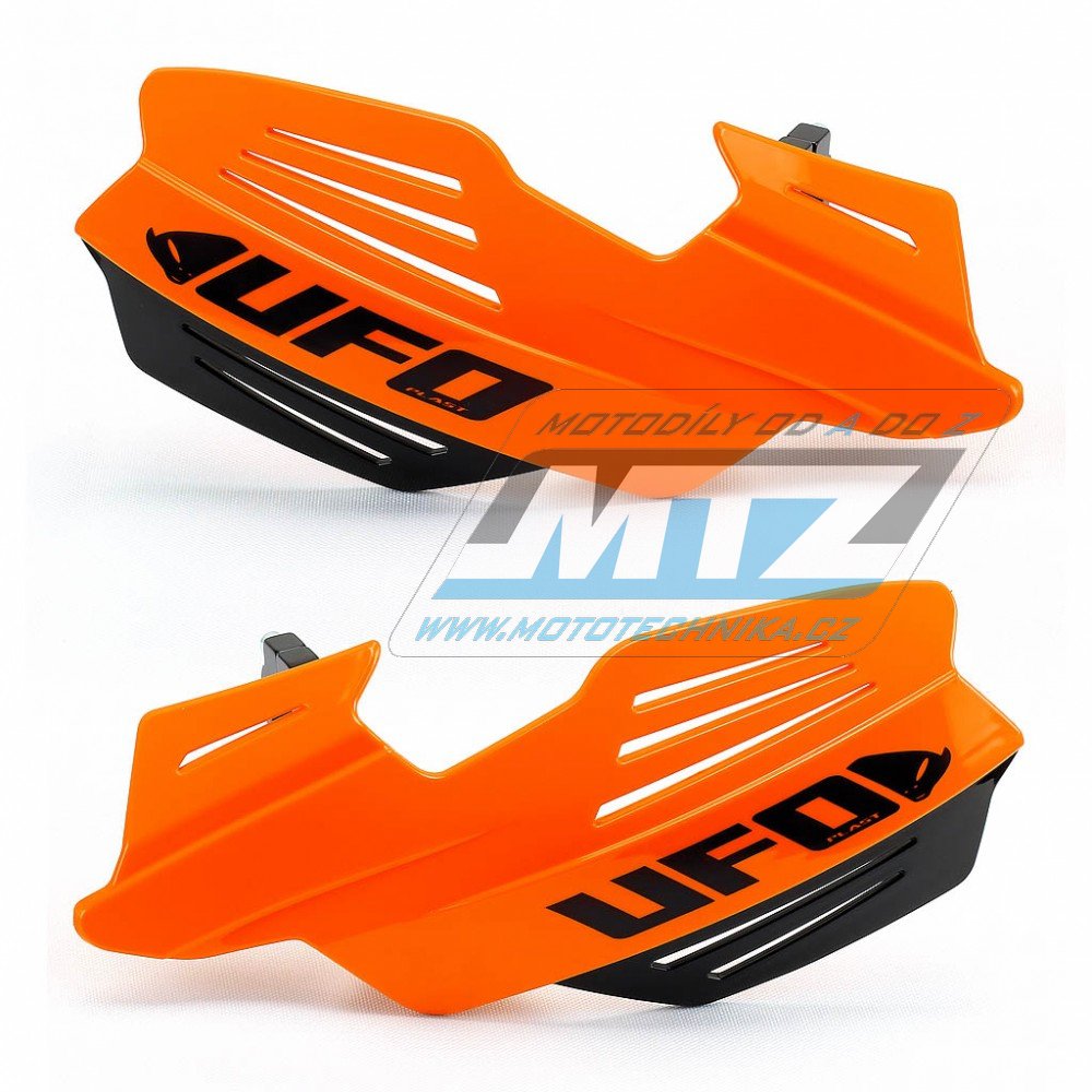 Kryty páčok Ufo Vulcano + ALU - vrátane montážneho kitu (FLUO oranžová)