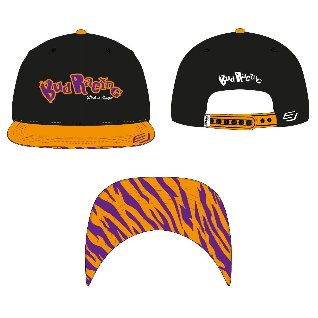 Detská šiltovka Bud Racing Cap Toon Mustard Purple