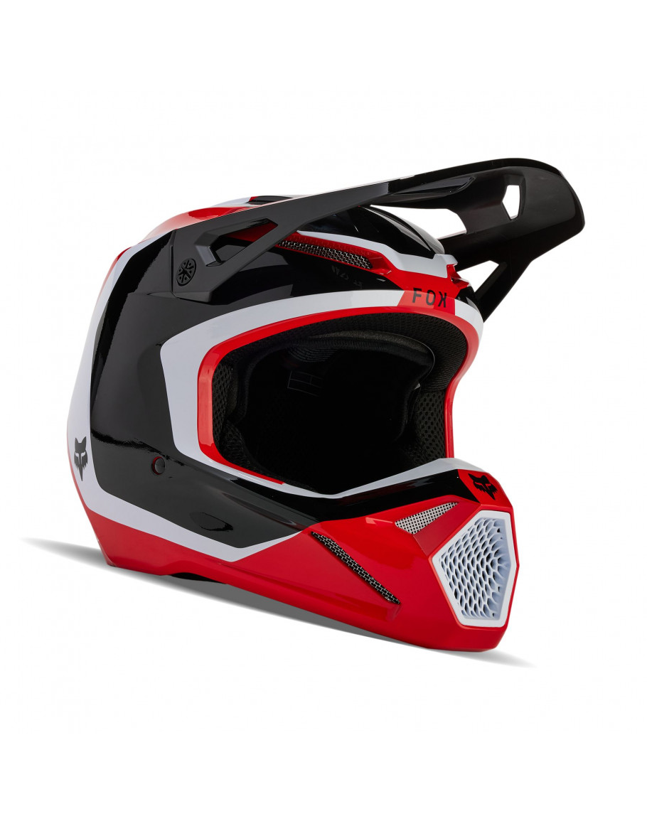 Prilba FOX V1 Nitro fluorescent red 2024