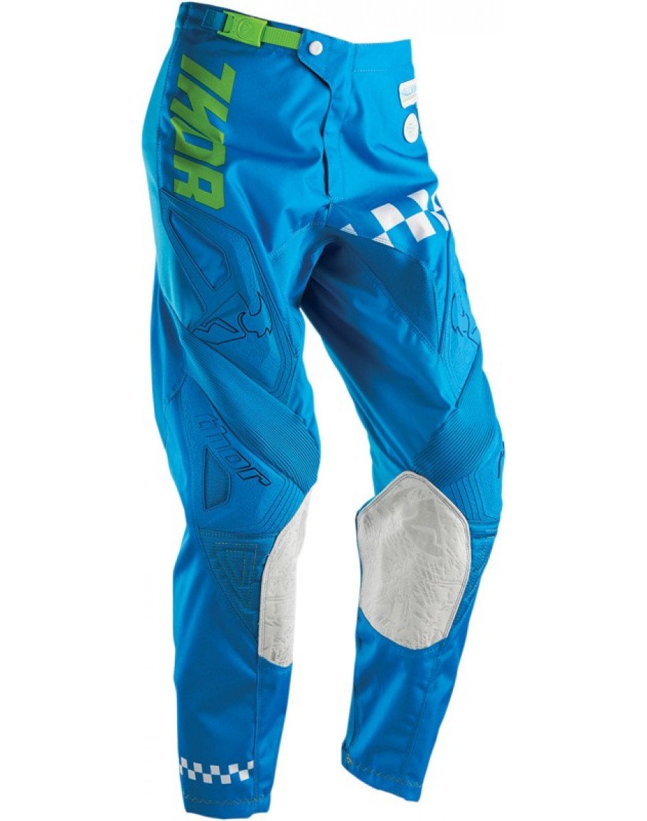 Nohavice Thor Phase Ramble blue/green detské veľkosť 18