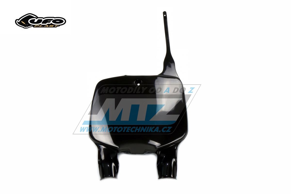Tabuľka predná Kawasaki KX125+KX250+KX500 / 96-02 - farba čierna