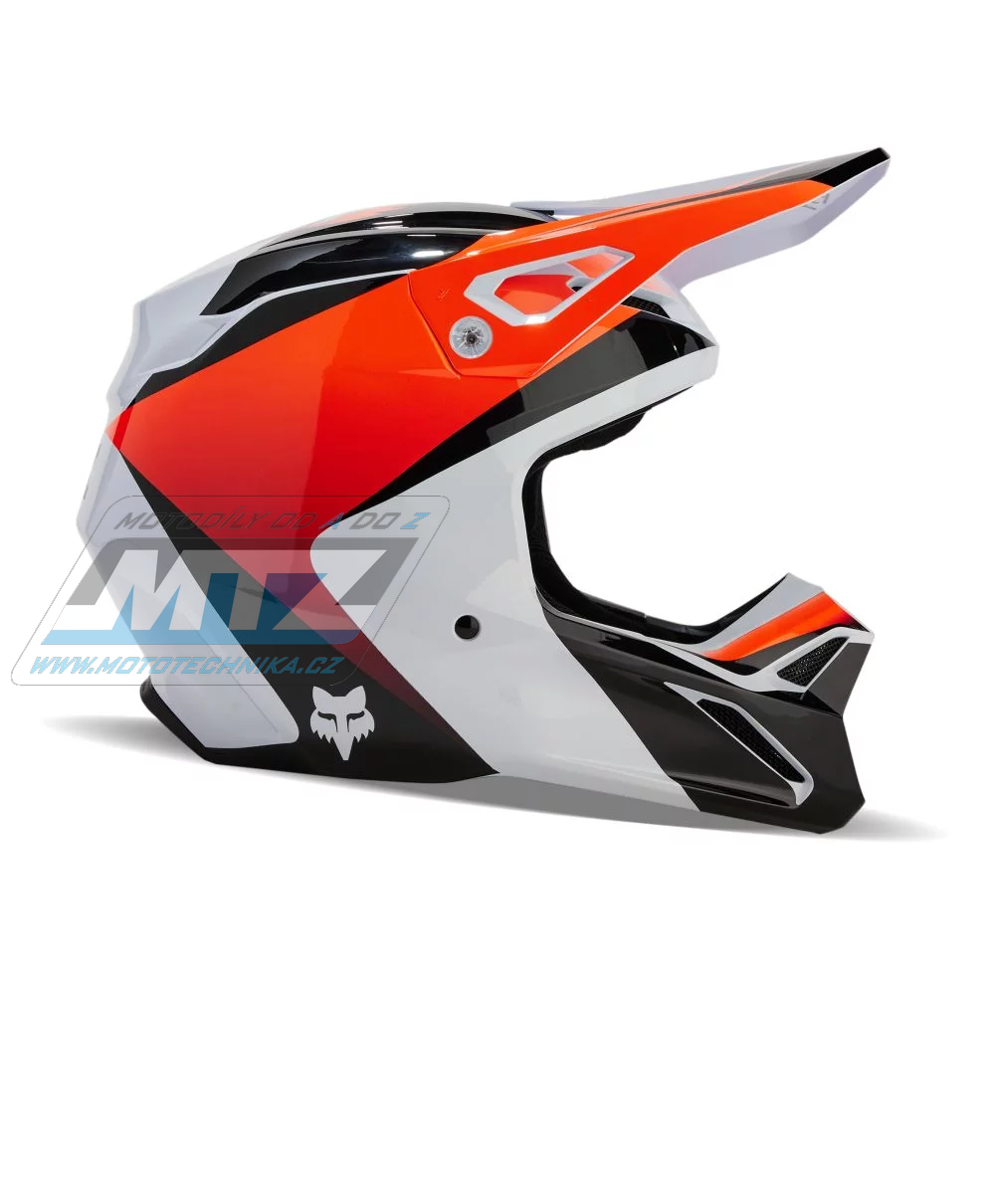 Prilba Fox V1 Streak - biela