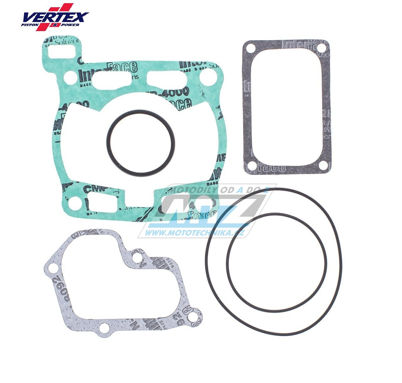 Tesnenie horné (sada top-end) Suzuki RM125/04-11 Vertex