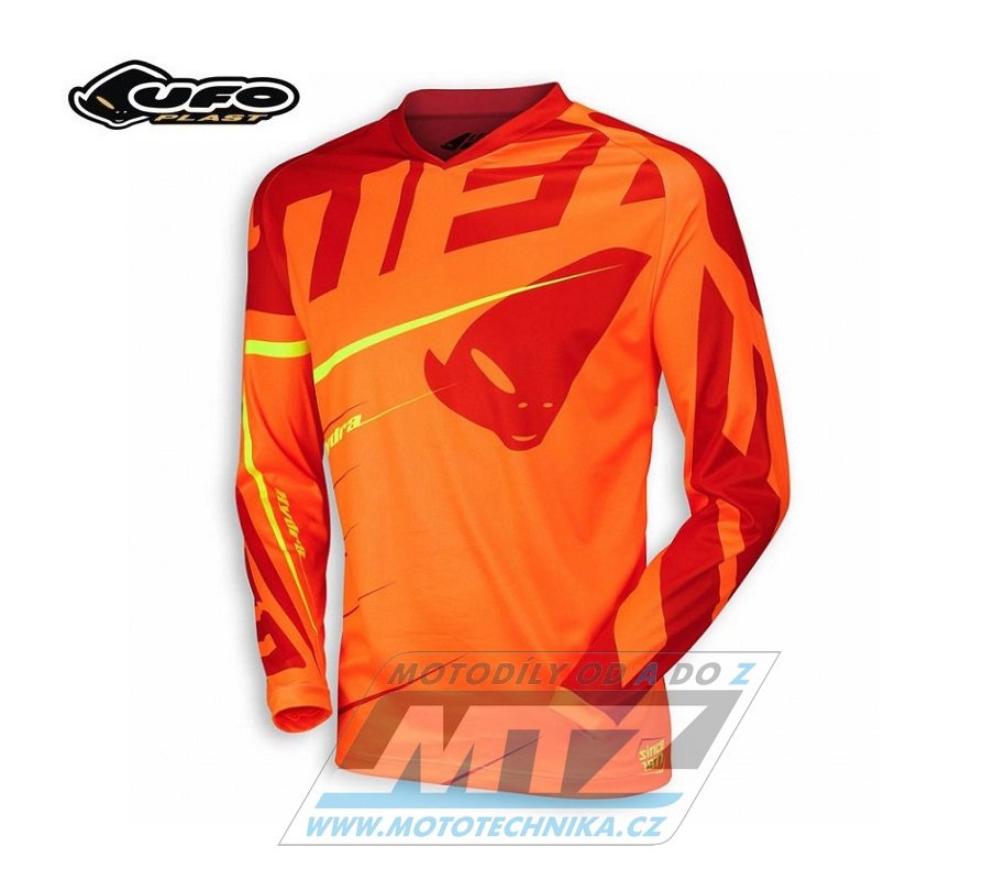 Dres motokros UFO HYDRA - oranžový