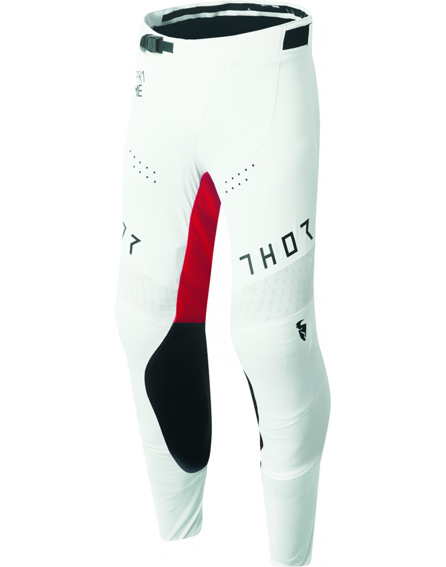 Nohavice Thor Prime Freez white/red