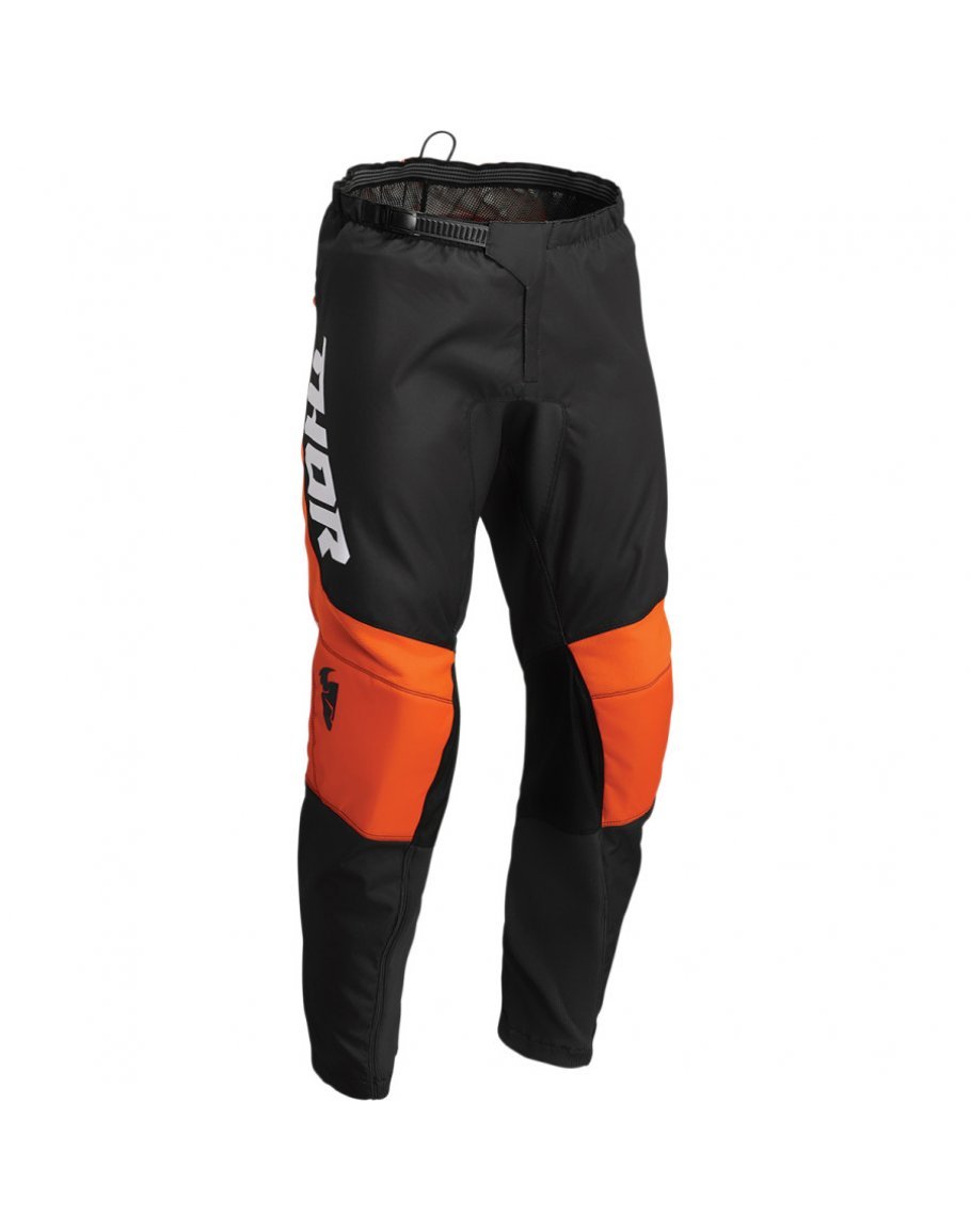 Nohavice Thor Sector Chev charcoal/red orange 2022