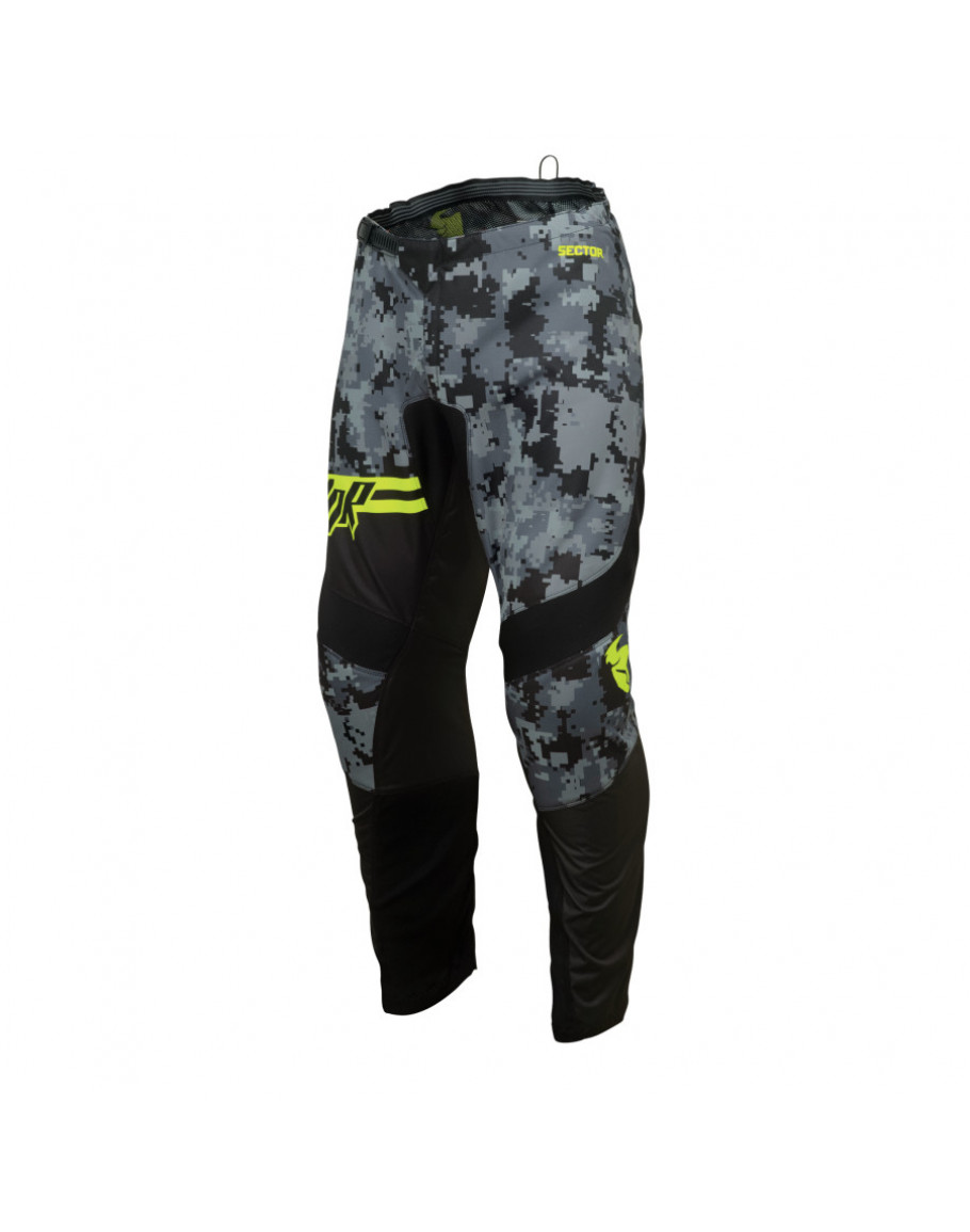 Nohavice Thor Sector Digi black/camo 2024