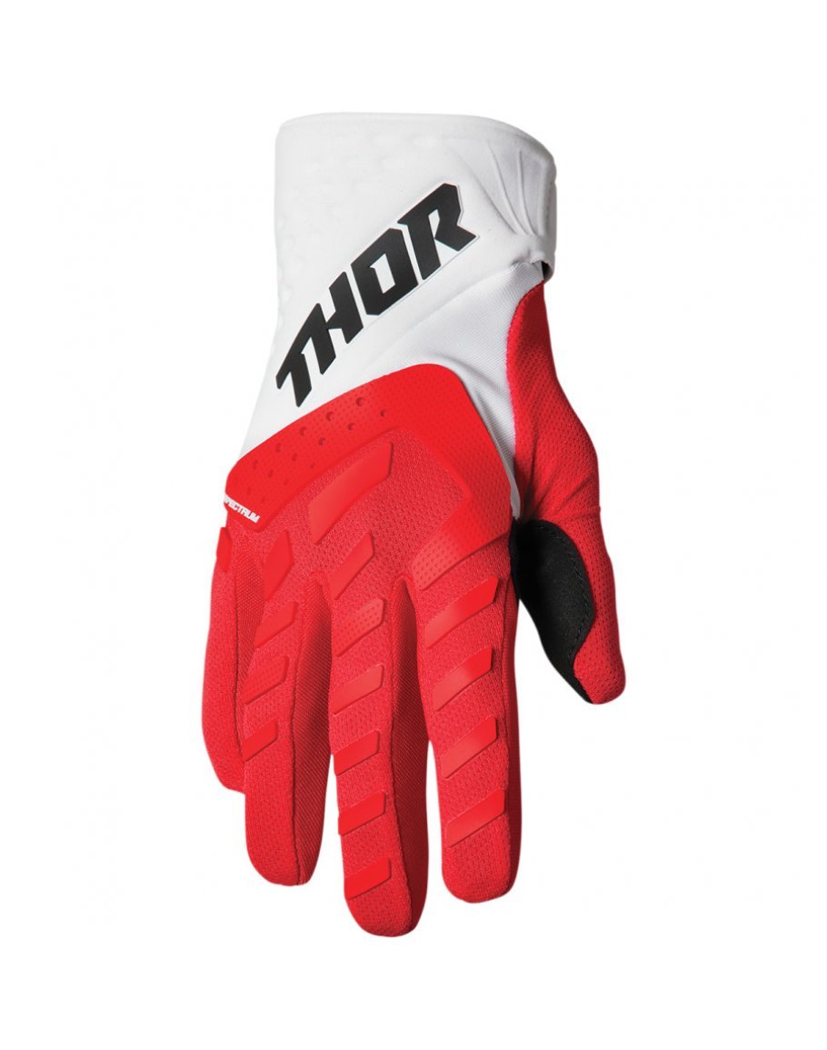 Rukavice Thor Spectrum red/white 2022 detské