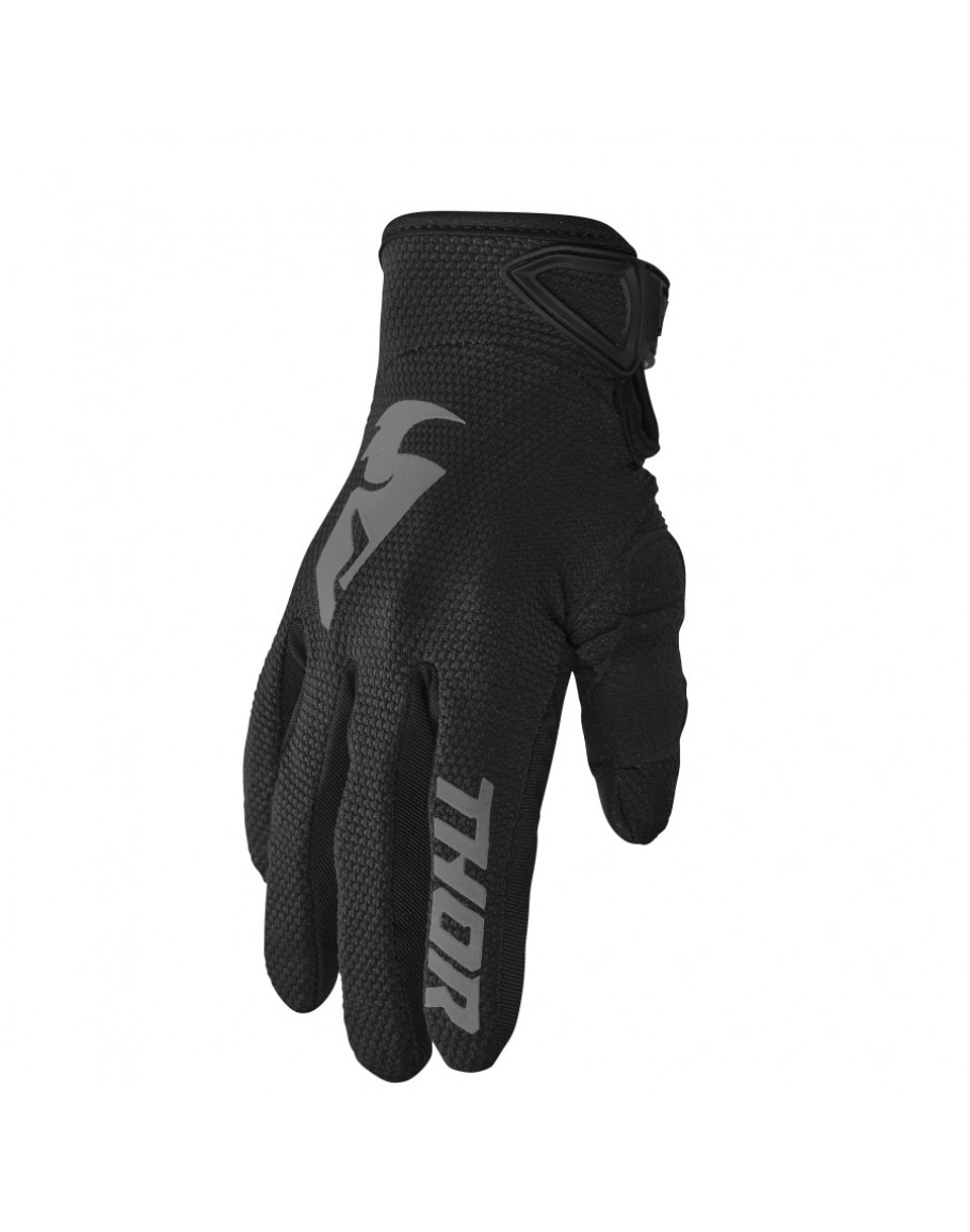 Rukavice Thor Sector S20Y black/grey detské