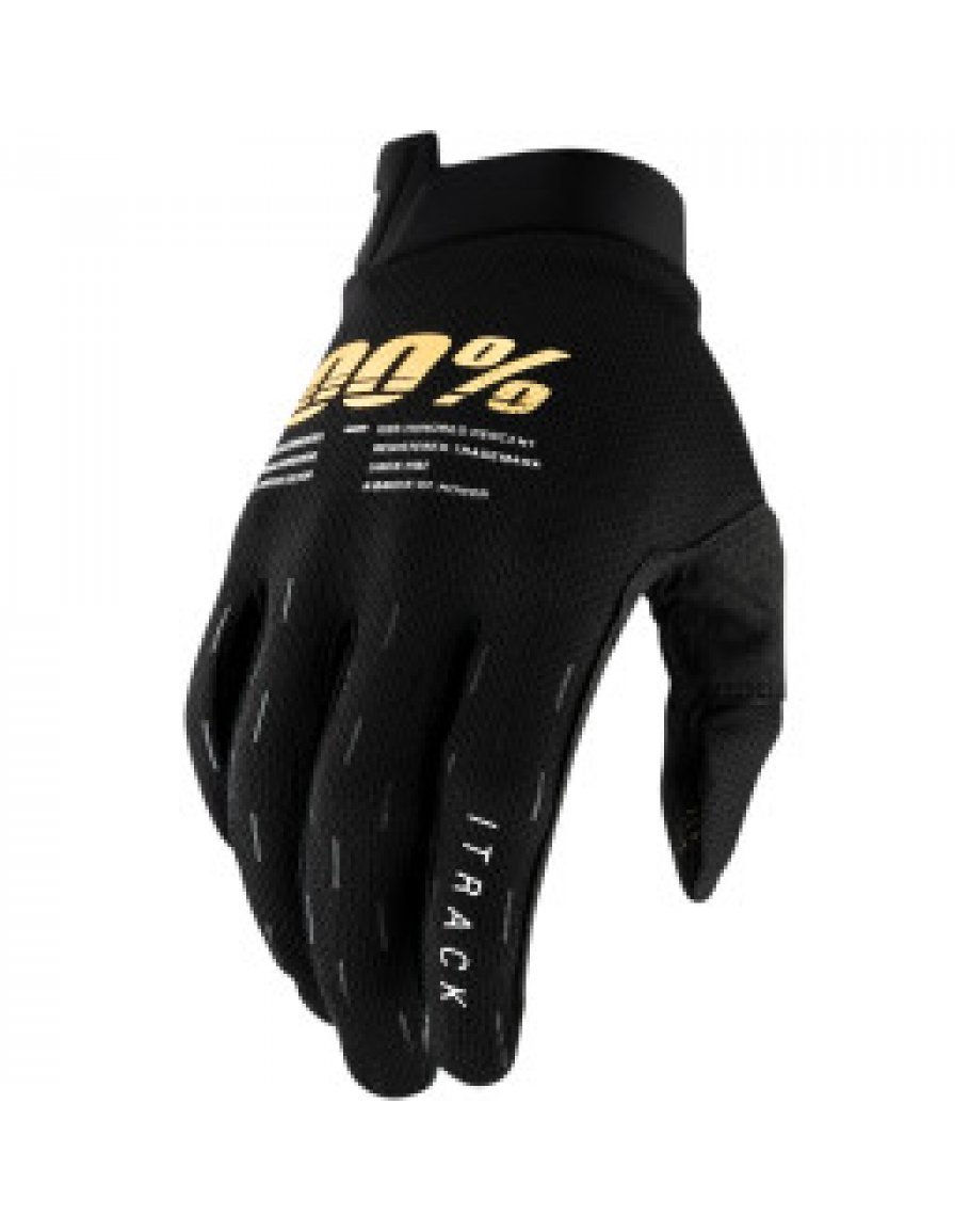 Rukavice 100% I-TRACK black