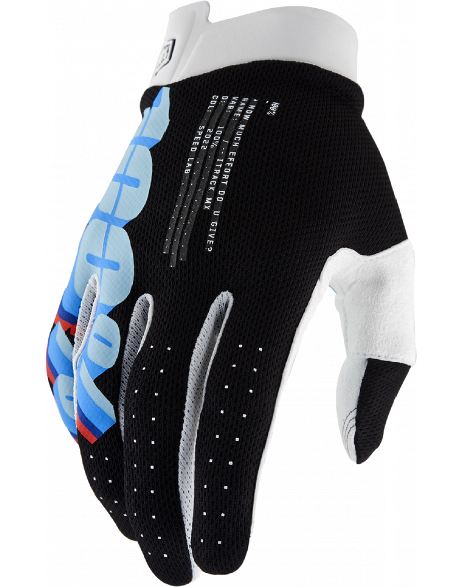 Rukavice 100% I-TRACK System black/blue