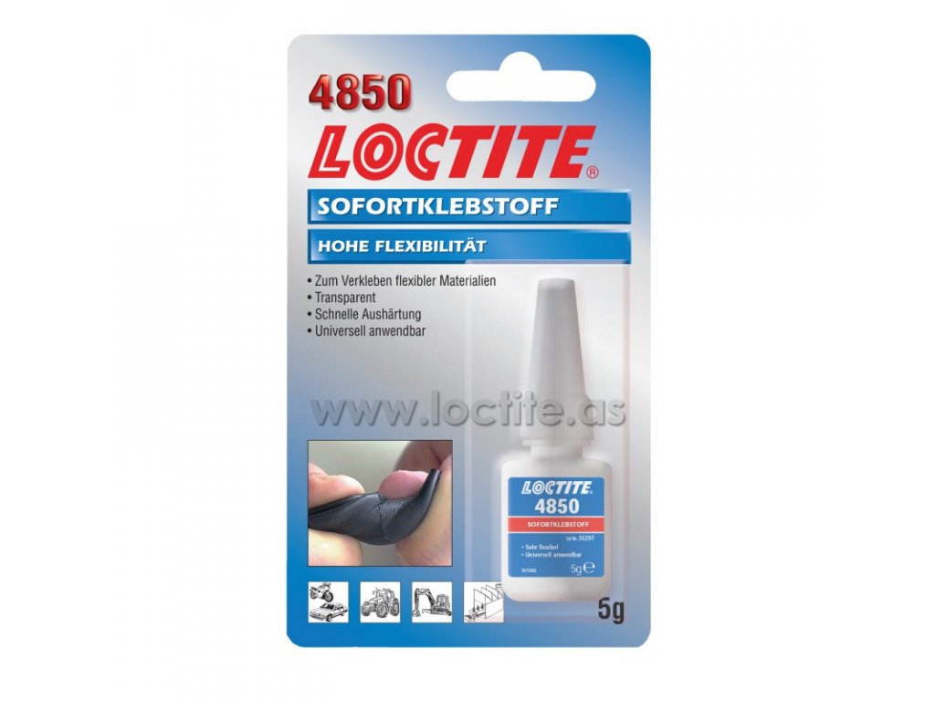 Lepidlo sekundové FLEX 5G LOCTITE 4850