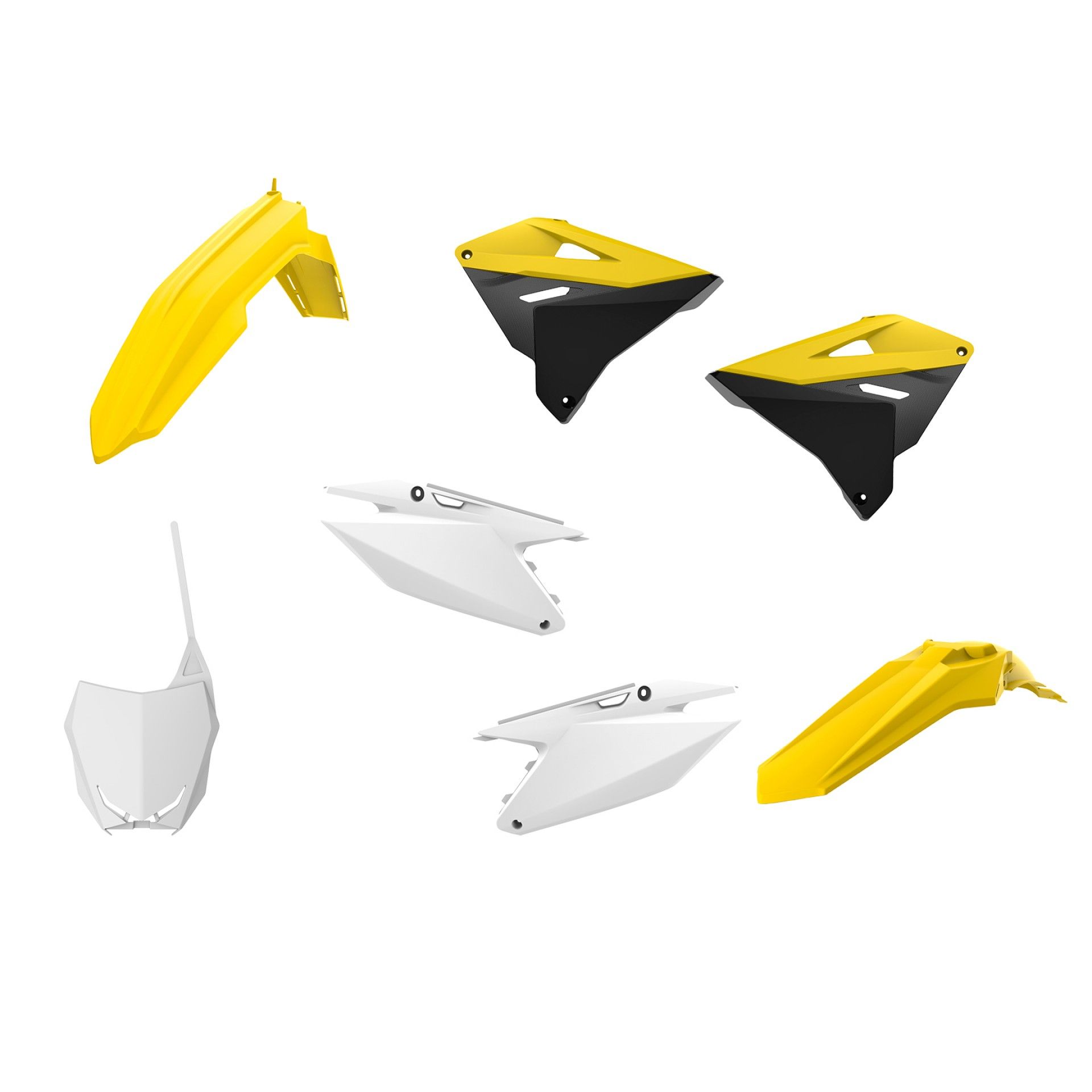 Sada plastov RESTYL KIT Suzuki RM125+250 2001-2008 oem farba