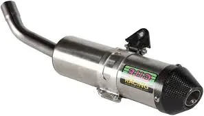 Koncovka (tlumič) výfuku BUD RACING Steel HONDA CR80 1996-2001 + CR85 2002-2009