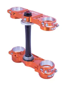 Držiaky tlmičov XTRIG ROCS Pro KTM 23-24 SXF / HUSQVARNA / GAS oranžové
