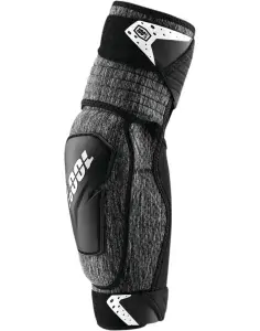 Chrániče lakťov 100% FORTIS black/gray
