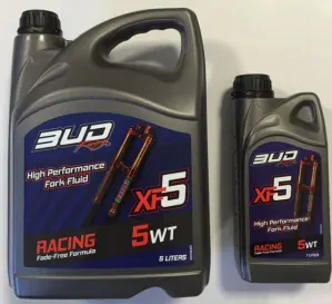 Pretekársky vidlicový olej Bud Racing XF5 5wt 1Liter