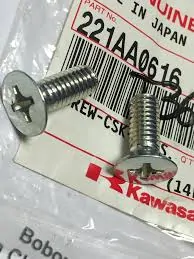 Skrutka KAWASAKI 221AA0616, SCREW-CNTSNK HD,6X16 COMMON, Kawasaki